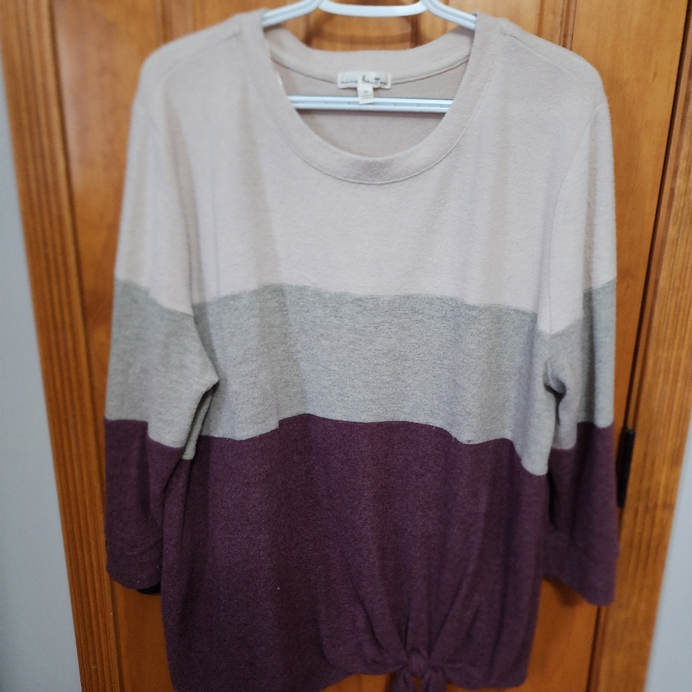 Tie front top